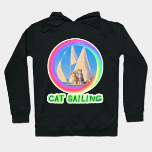 Cat Sailing Hoodie